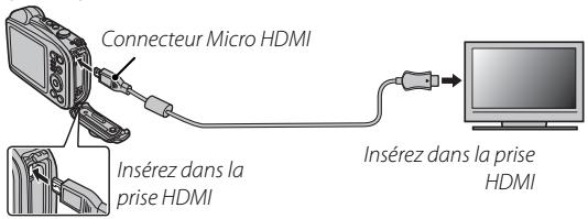 FUJI XP60 - Affichage des photos sur des téléviseurs Haute Definition - 1