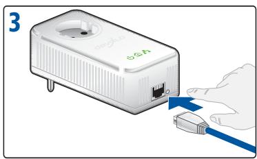 DEVOLO DLAN 200 AV - Crypter le réseau dLAN 200 AV par simple pression de bouton - 5