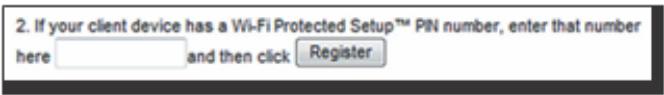 LINKSYS AC750 - Connecting with the client device's PIN - 1