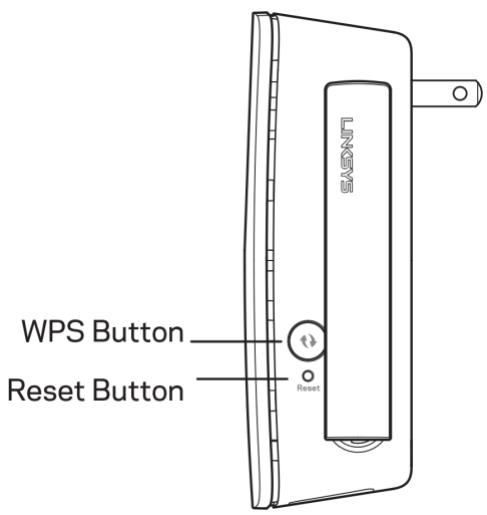 LINKSYS AC750 - Connecting with the Wi-Fi Protected Setup Button - 1