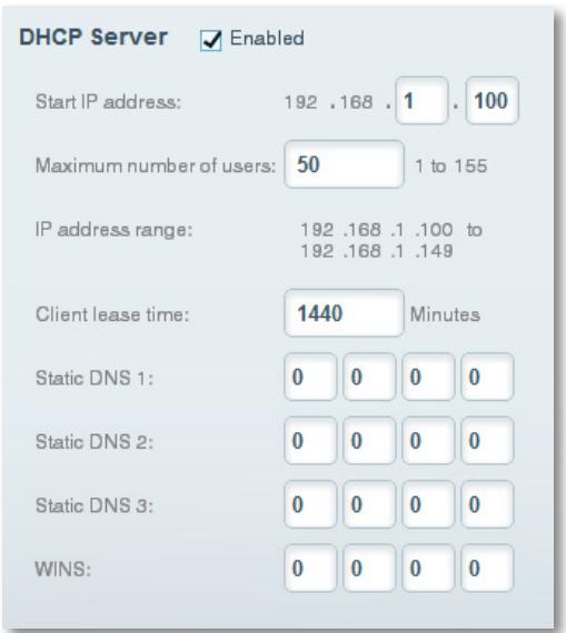 LINKSYS EA6700 - Click the Local Network tab. - 1