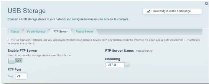 LINKSYS EA6700 - Pour configurer le serveur FTP : - 1