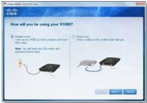 LINKSYS X1000 - Lla Lpaogall aagll 1sc! - 2
