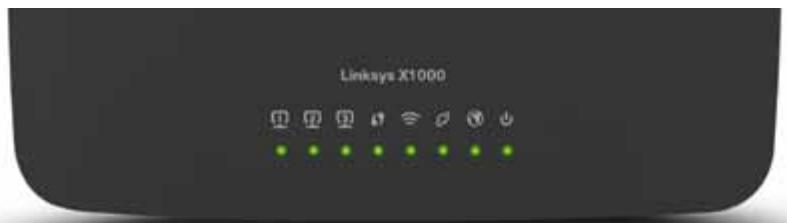 LINKSYS X1000 - iill lcl aolc oj - 7