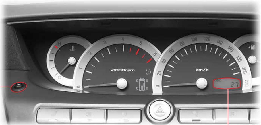 SSANGYONG RODIUS - Bouton TRIP (trajet) - 1