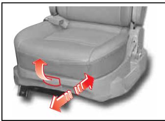 SSANGYONG RODIUS - Tiroir sous le siège - 1