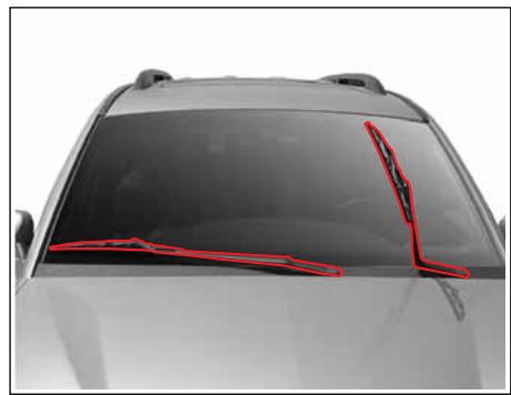 SSANGYONG RODIUS - REEMPLACEMENT DES BALAIS D'ESSUIE-GLACE - 1