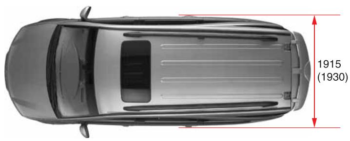 SSANGYONG RODIUS - DIMENSIONS - 1