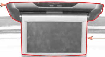 SSANGYONG RODIUS - MONITEUR ARRIERE* - 2