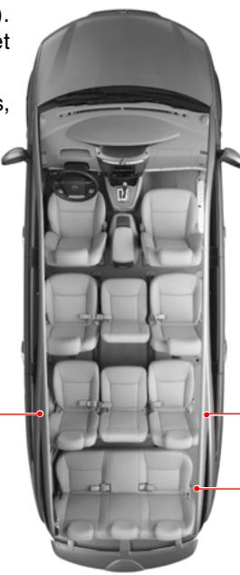 SSANGYONG RODIUS - Allume-cigare arrêté (côté gauche du siège de troisième rangée) - 2