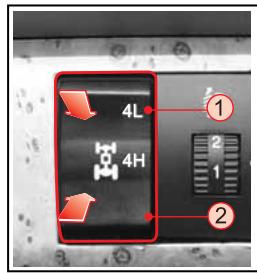 SSANGYONG RODIUS - Commutateur de traction sur 4 roues* - 1