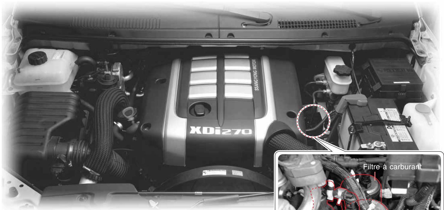 SSANGYONG RODIUS - FILTRE A CARBURANT ET SEPARATEUR D'EAU (GENERAL) MOTEUR DIESEL - 1