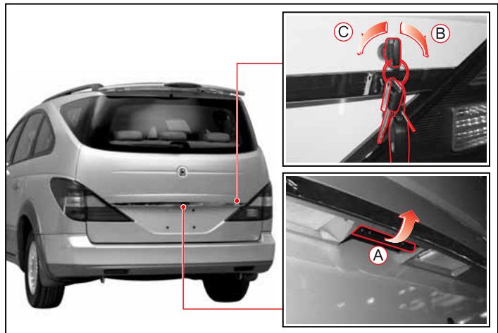 SSANGYONG RODIUS - HAYON - 1