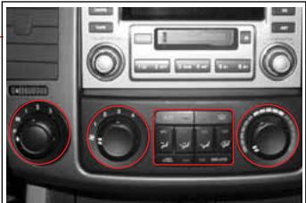 SSANGYONG RODIUS - SYSTÉME DE VENTILATION, CHAUFFAGE, CLIMATISATION ET PURIFICATION D'AIR - 6