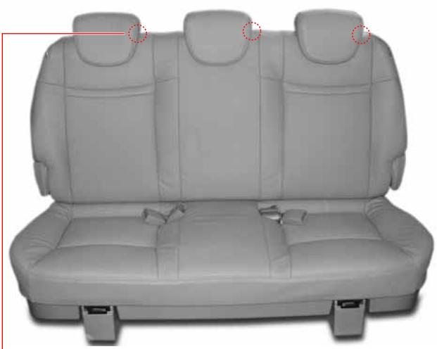 SSANGYONG RODIUS - SIEGE DE QUATRIEME RANGEE (9 &amp; 11 SIEGES) - 1