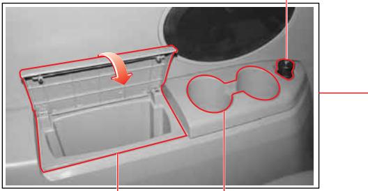 SSANGYONG RODIUS - Allume-cigare arrêté (côté gauche du siège de troisième rangée) - 1