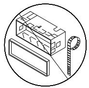 LENCO CS-171 - DIN REAR-MOUNT (Method B) - 2