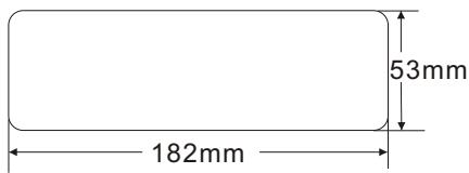 LENCO CS-171 - DIN FRONT-MOUNT (Method A) Installation Opening - 1