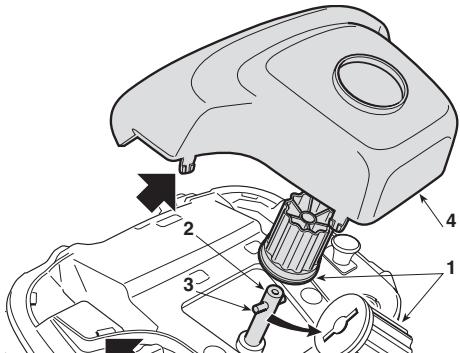 STIGA SC10216B - Installation du VOLANT - 1