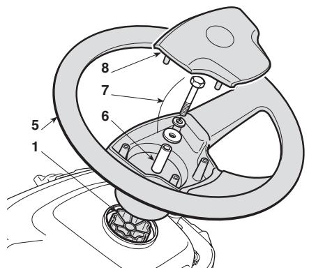 STIGA SC10216B - Installation du VOLANT - 2