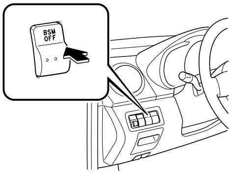 MAZDA CX-7 2012 - Interrupteur BSM OFF - 1