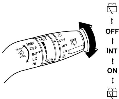 MAZDA CX-7 2012 - Essue-glace de lunette arrière - 1