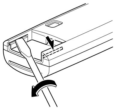 MAZDA CX-7 2012 - Remplacement de la pile de la clé avancée - 2