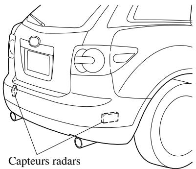 MAZDA CX-7 2012 - Entretien des capteurs radars - 1