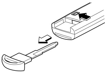 MAZDA CX-7 2012 - Remplacement de la pile de la clé avancée - 1