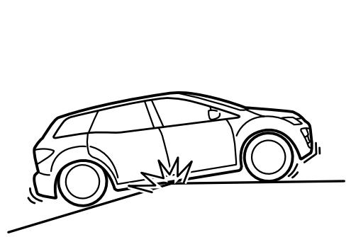 MAZDA CX-7 2012 - Conduite sur routes irrégulières - 1