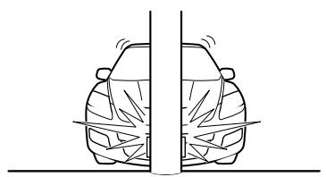 MAZDA CX-7 2012 - Limites à la détéction des collisions frontale/semi-frontale: - 1