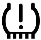 MAZDA CX-7 2012 - Voyant du système de surveillance de pression des pneus - 1