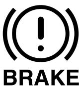 MAZDA CX-7 2012 - Voyant du système de freinage - 1