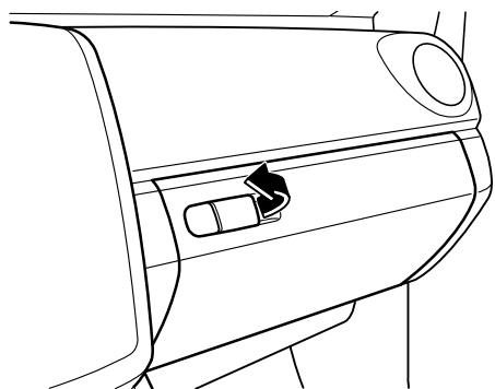 MAZDA CX-7 2012 - Boite à gants - 1