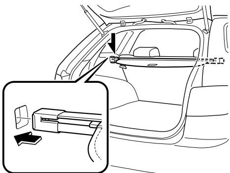 MAZDA CX-7 2012 - Installer le cache - 1