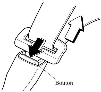 MAZDA CX-7 2012 - Pour détacher la ceinture de sécurité - 1