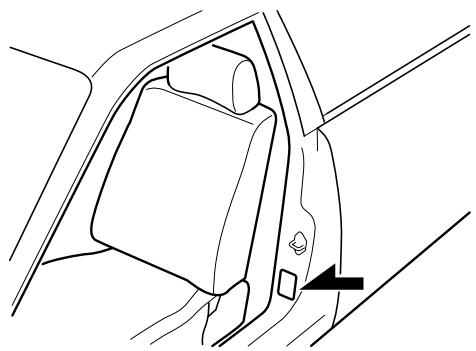 MAZDA CX-7 2012 - Etiquette des normes de sécurité automobile - 1