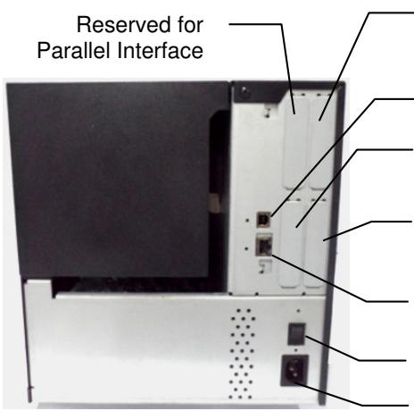 OKI LE840TT - Connecting the Cables to Your Printer - 1