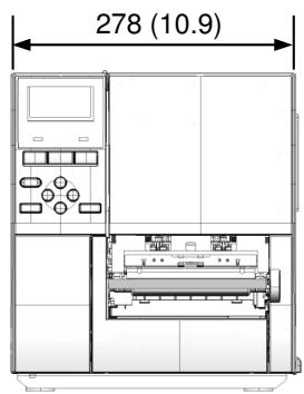 OKI LE840TT - Dimensions - 1