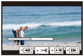 PANASONIC LUMIX DMC-FZ2000 - MENU → [lect.] → [division video] - 1