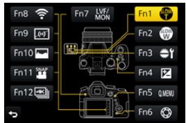 PANASONIC LUMIX DMC-FZ2000 - Sélectionnez le menu. (P51) - 1