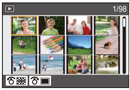 PANASONIC LUMIX DMC-FZ2000 - Déplacez le levier de zoom vers le côté [w]. - 1