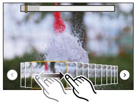 PANASONIC LUMIX DMC-FZ2000 - Sélection des photos depuis un fichier rafale 4K et sauvegarde - 2