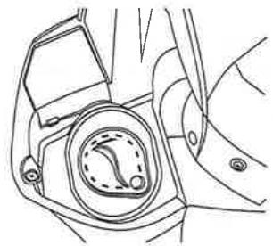 SYM LF18W - BOUCHON DE RESERVOIR DE CARBURANT - 1
