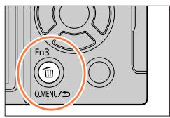 PANASONIC LUMIX DMC-TZ101 - Rappeler instantanément les menus fréquement utilisés (Menu d'accès rapide) - 1