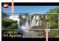 PANASONIC LUMIX DMC-TZ101 - - Modifier la position et la taille d'un cadre de recadrage - 3