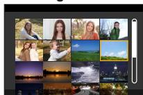 PANASONIC LUMIX DMC-TZ101 - Permuter vers l'affichage de I'ecran de selection de la scene - 3