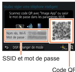 PANASONIC LUMIX DMC-TZ101 - &amp; MENU [Config. ] [Wi-Fi ] [Fonction Wi-Fi ] [Nouvelle connexion ]\ &amp;  [Prise de vue et affichage à distance ] - 1