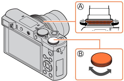 PANASONIC LUMIX DMC-TZ101 - T400/T401 Bague de commande/Molette arrête - 1