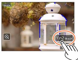 PANASONIC LUMIX DMC-TZ101 - Mise en surbrillance en couleur des portions nettes (Peaking (MP avec surlignement)) - 1